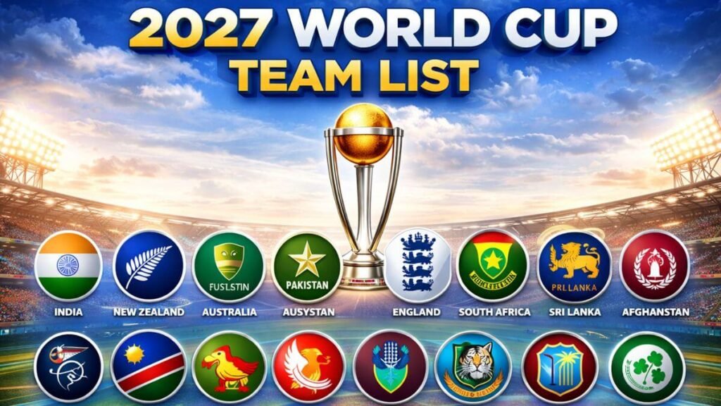 2027 World Cup Team List