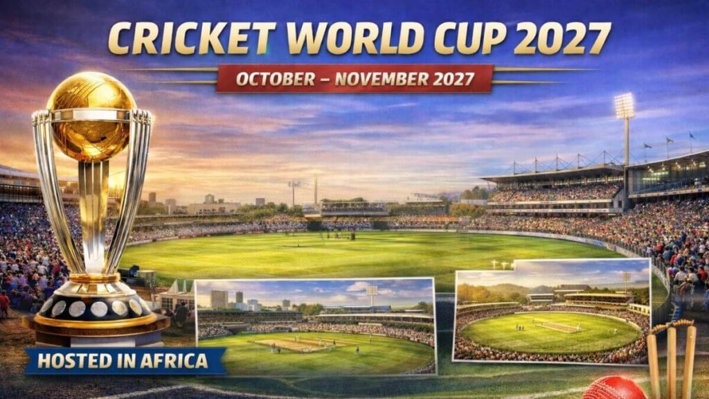 ICC Cricket World Cup 2027 Schedule: Full Match Dates, Venues, Teams List & Complete Time Table